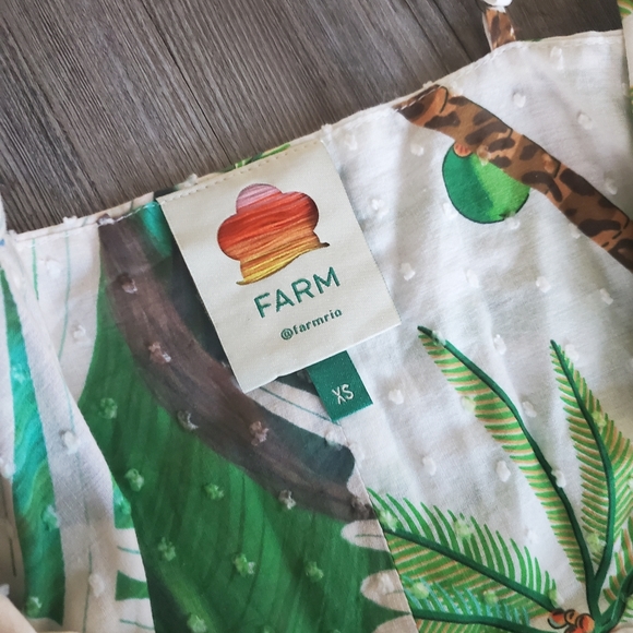 Farm rio mixed palm dress - Picture 7 of 7